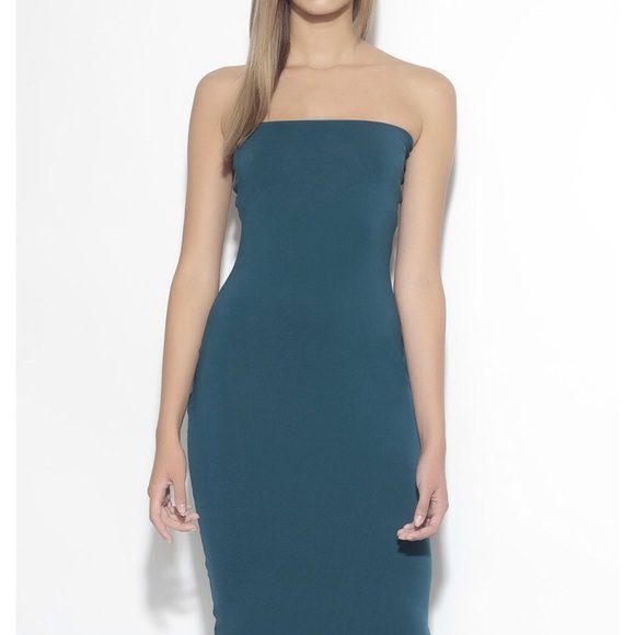 susana monaco strapless dress